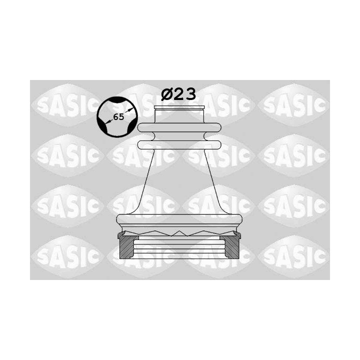 Gofruotoji membrana, kardaninis velenas SASIC 4003472