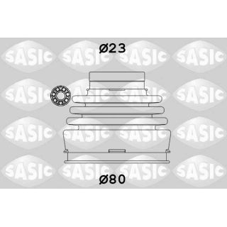 Gofruotoji membrana, kardaninis velenas SASIC 9004630