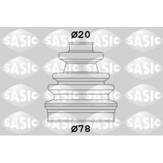 Gofruotoji membrana, kardaninis velenas SASIC 9004637