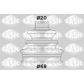 Gofruotoji membrana, kardaninis velenas SASIC 9004687