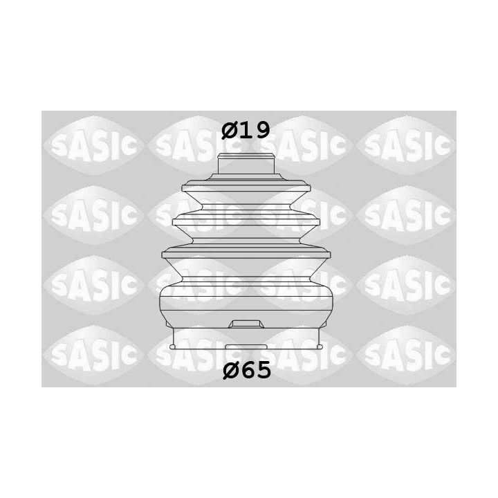 Gofruotoji membrana, kardaninis velenas SASIC 9004723