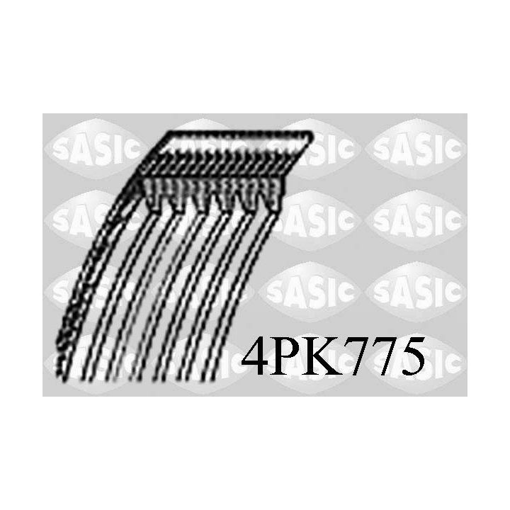 V formos rumbuoti diržai SASIC 4PK775