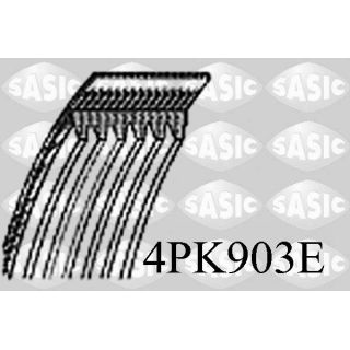 V formos rumbuoti diržai SASIC 4PK903E