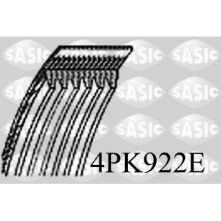 V formos rumbuoti diržai SASIC 4PK922E