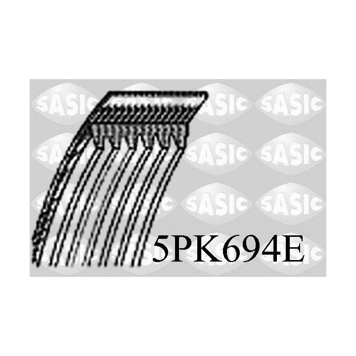 V formos rumbuoti diržai SASIC 5PK694E