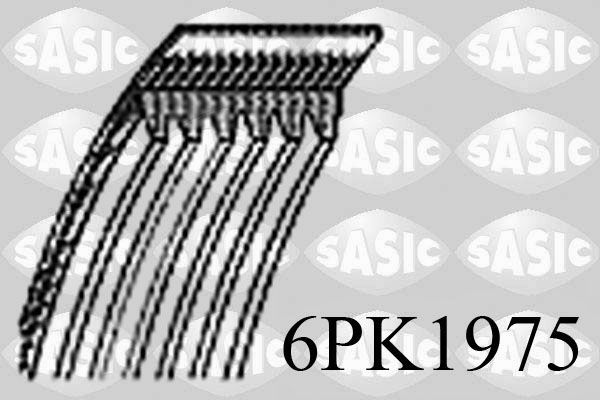 V formos rumbuoti diržai SASIC 6PK1975