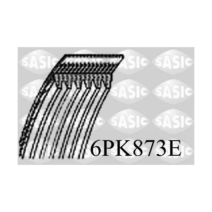 V formos rumbuoti diržai SASIC 6PK873E