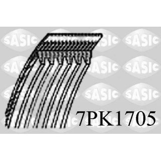 V formos rumbuoti diržai SASIC 7PK1705