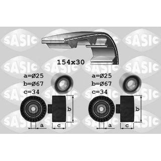 Paskirstymo diržo komplektas SASIC 1750037