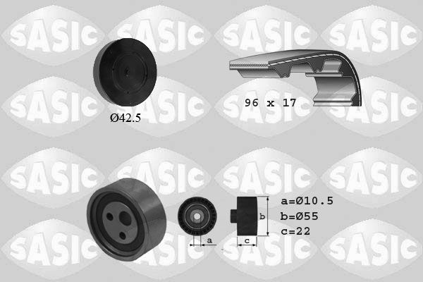 Paskirstymo diržo komplektas SASIC 1754003
