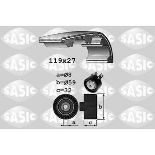 Paskirstymo diržo komplektas SASIC 1754026