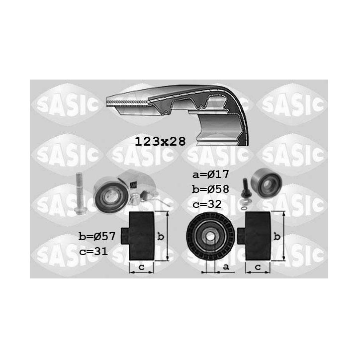 Paskirstymo diržo komplektas SASIC 1756030