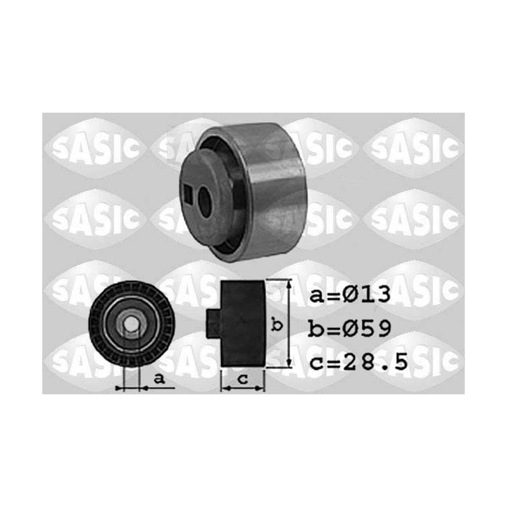 įtempiklio skriemulys, paskirstymo diržas SASIC 1700001