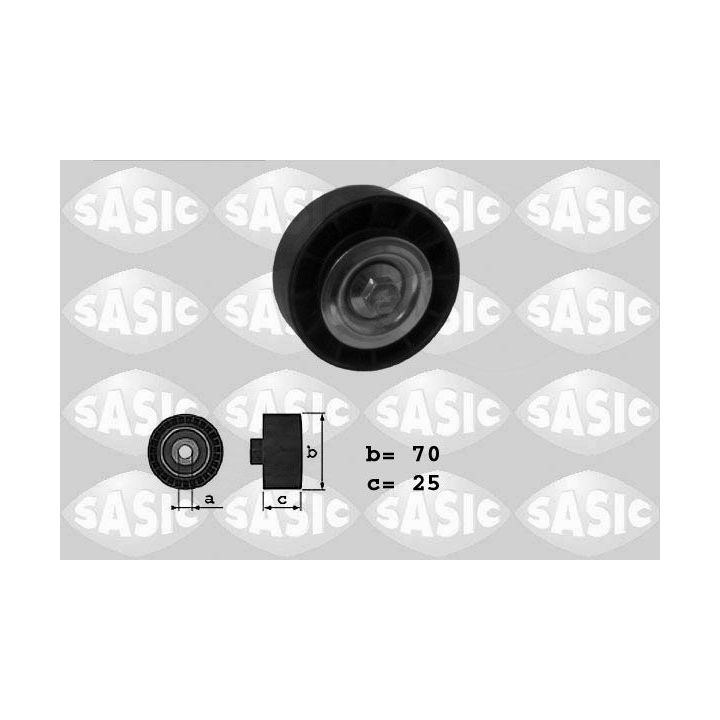 Kreipiantysis skriemulys, V formos rumbuotas diržas SASIC 1620058