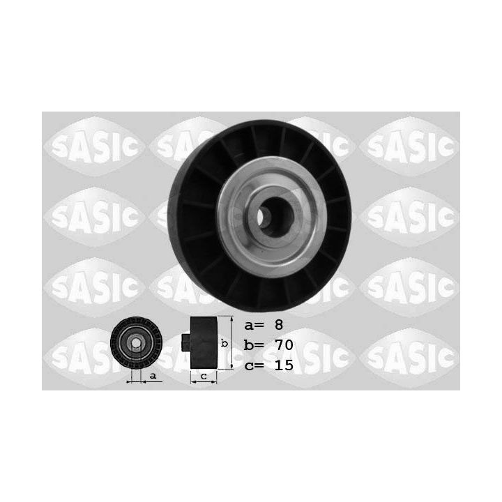 Kreipiantysis skriemulys, V formos rumbuotas diržas SASIC 1624028