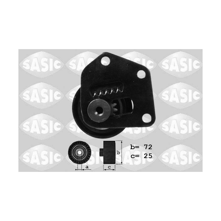 Kreipiantysis skriemulys, V formos rumbuotas diržas SASIC 1624040