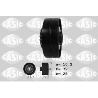 Kreipiantysis skriemulys, V formos rumbuotas diržas SASIC 1624042