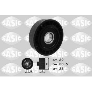 Kreipiantysis skriemulys, V formos rumbuotas diržas SASIC 1626005