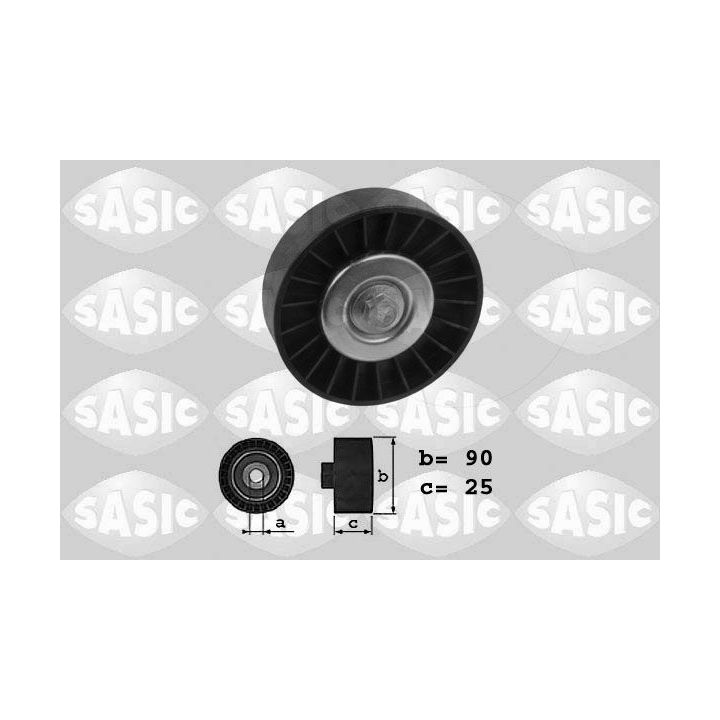 Kreipiantysis skriemulys, V formos rumbuotas diržas SASIC 1626010