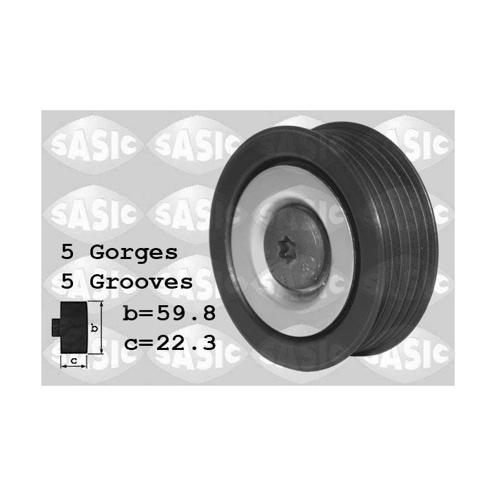 Kreipiantysis skriemulys, V formos rumbuotas diržas SASIC 1626219