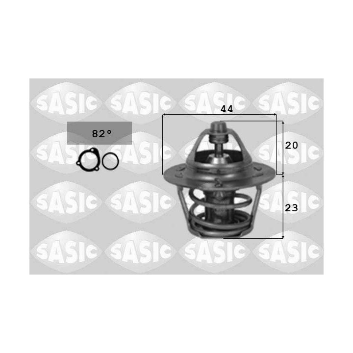 Termostatas, aušinimo skystis SASIC 3306013