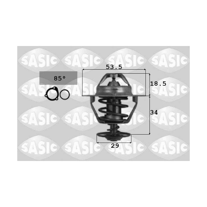 Termostatas, aušinimo skystis SASIC 3306029