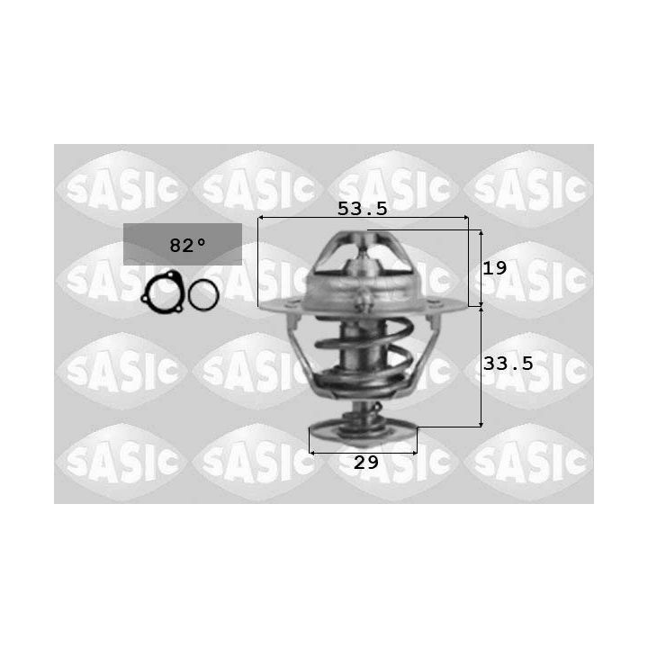 Termostatas, aušinimo skystis SASIC 3306030