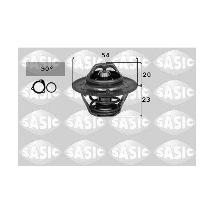 Termostatas, aušinimo skystis SASIC 3306093