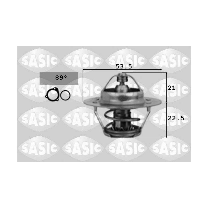 Termostatas, aušinimo skystis SASIC 3381111