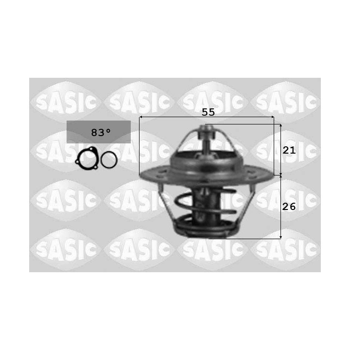 Termostatas, aušinimo skystis SASIC 3381391
