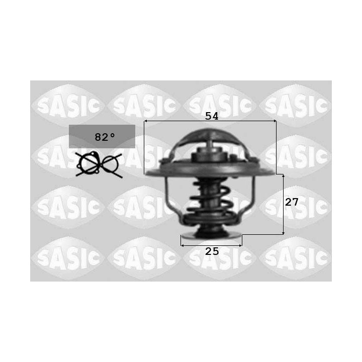 Termostatas, aušinimo skystis SASIC 3381901