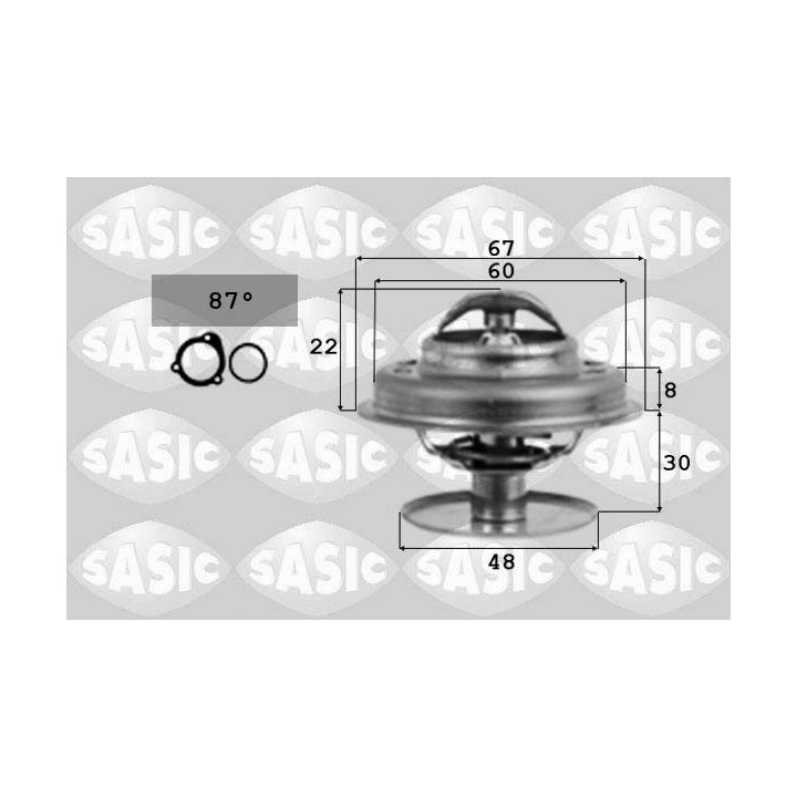 Termostatas, aušinimo skystis SASIC 4000356