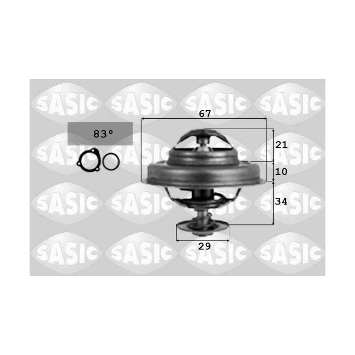 Termostatas, aušinimo skystis SASIC 4000368
