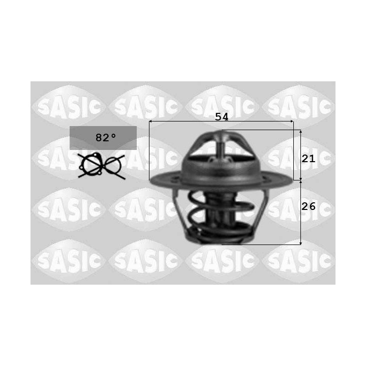 Termostatas, aušinimo skystis SASIC 9000037