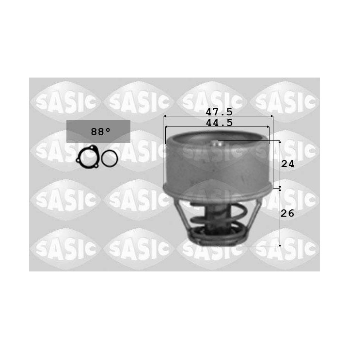 Termostatas, aušinimo skystis SASIC 9000038