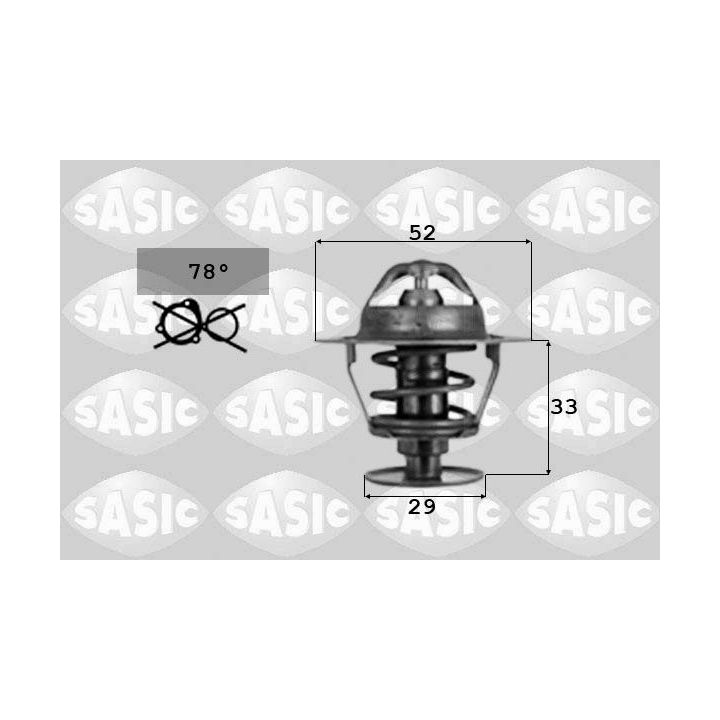 Termostatas, aušinimo skystis SASIC 9000039