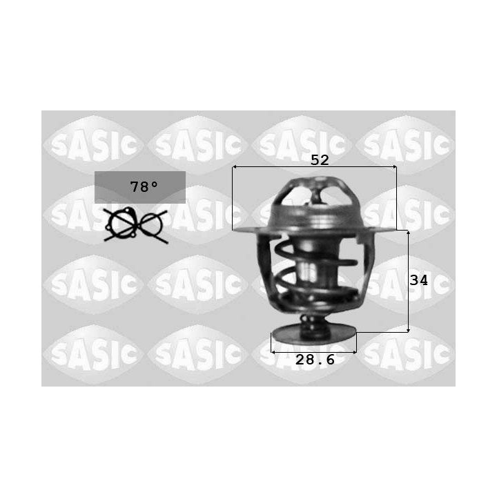 Termostatas, aušinimo skystis SASIC 9000237