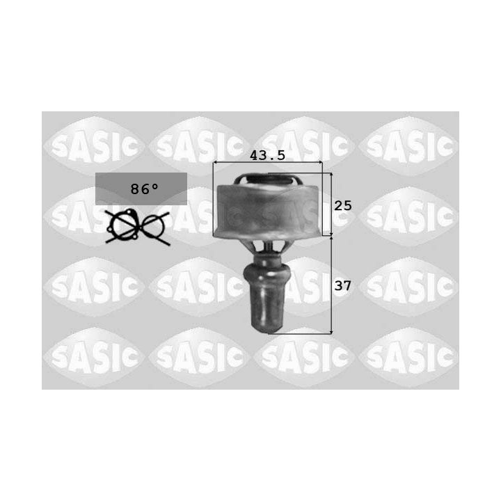 Termostatas, aušinimo skystis SASIC 9000322