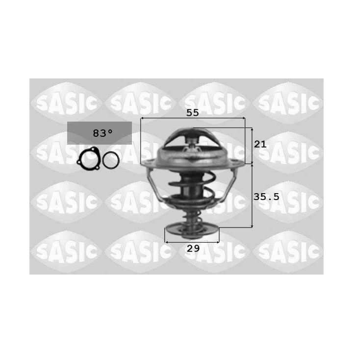 Termostatas, aušinimo skystis SASIC 9000331