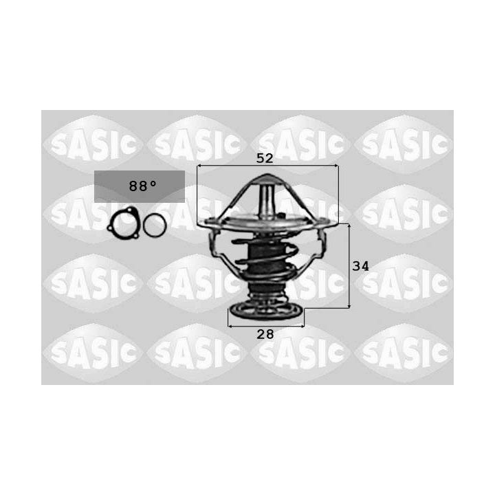 Termostatas, aušinimo skystis SASIC 9000714