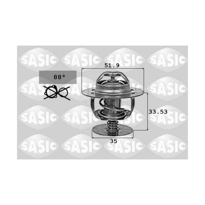 Termostatas, aušinimo skystis SASIC 9000719