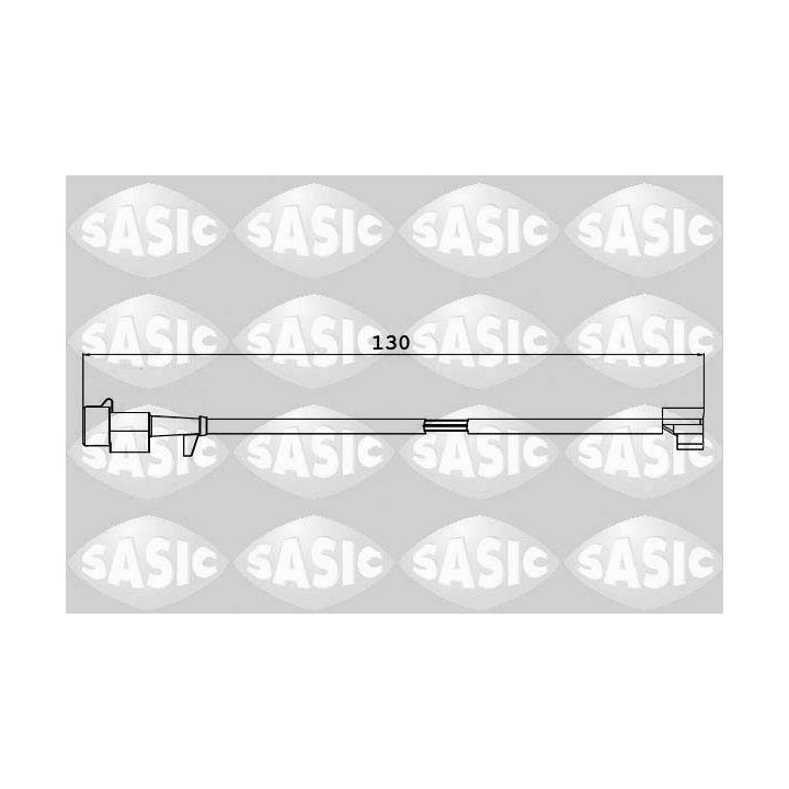 įspėjimo kontaktas, stabdžių trinkelių susidėvėjimas SASIC 6236023