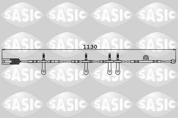 įspėjimo kontaktas, stabdžių trinkelių susidėvėjimas SASIC 6236041