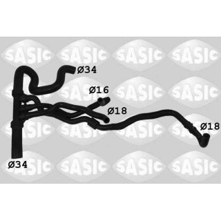 Radiatoriaus žarna SASIC 3404202