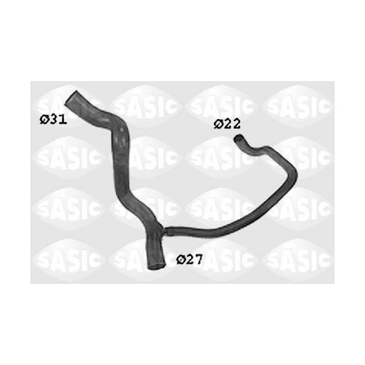 Radiatoriaus žarna SASIC SWH4268