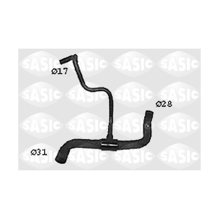 Radiatoriaus žarna SASIC SWH4296