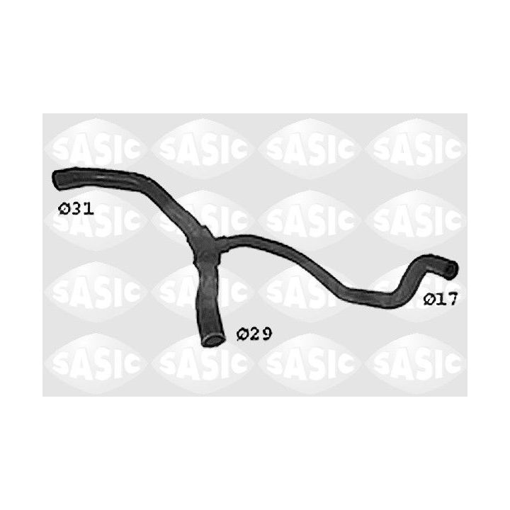 Radiatoriaus žarna SASIC SWH4307