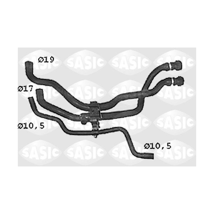 Radiatoriaus žarna SASIC SWH4308