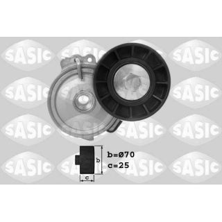 Diržo įtempiklis, V formos rumbuotas diržas SASIC 1620015