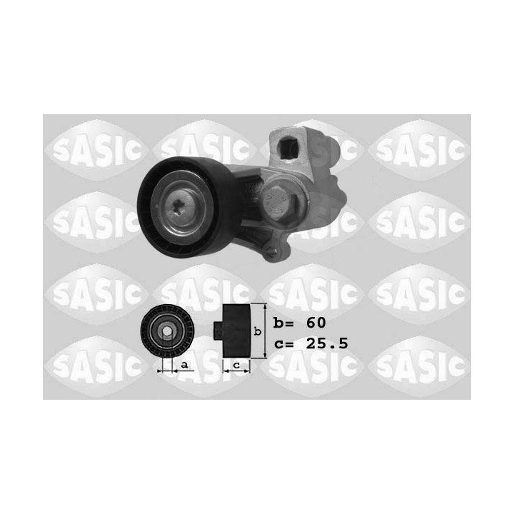 Diržo įtempiklis, V formos rumbuotas diržas SASIC 1620021